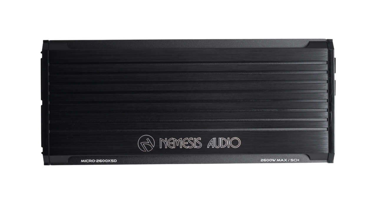 Nemesis Audio MICRO-2600X5D 1300W RMS Class D 5-Channel Micro Amplifier