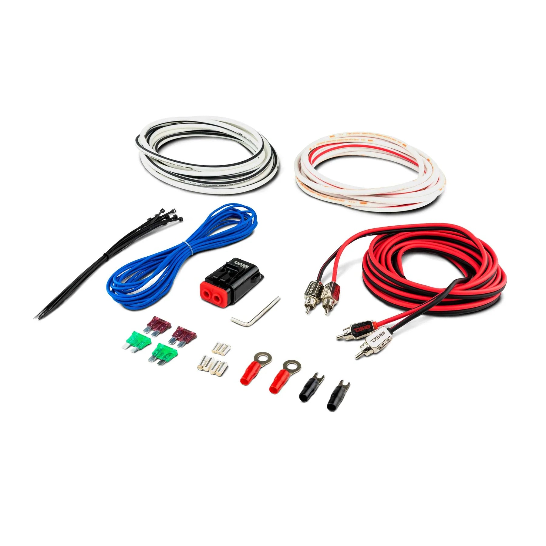 DS18 Marine Tinned OFC 8G Amplifier Installation Kit