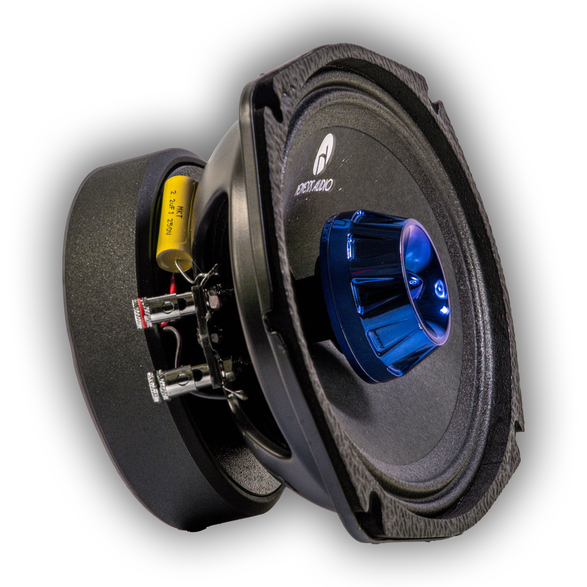 Nemesis Audio NA-PRO69 6x9" 240W Midrange Speakers with Built-in Bullet Tweeter 4-Ohm (Pair)