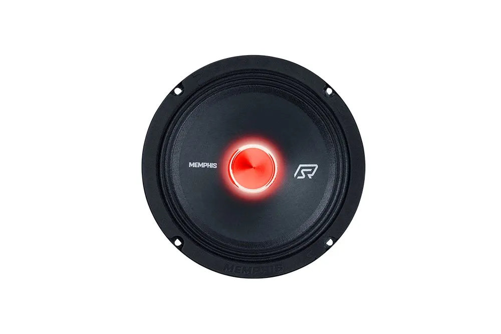 Memphis Audio SRXP82V2 8" 175W RMS Midrange Speakers w/ LED 4-Ohm