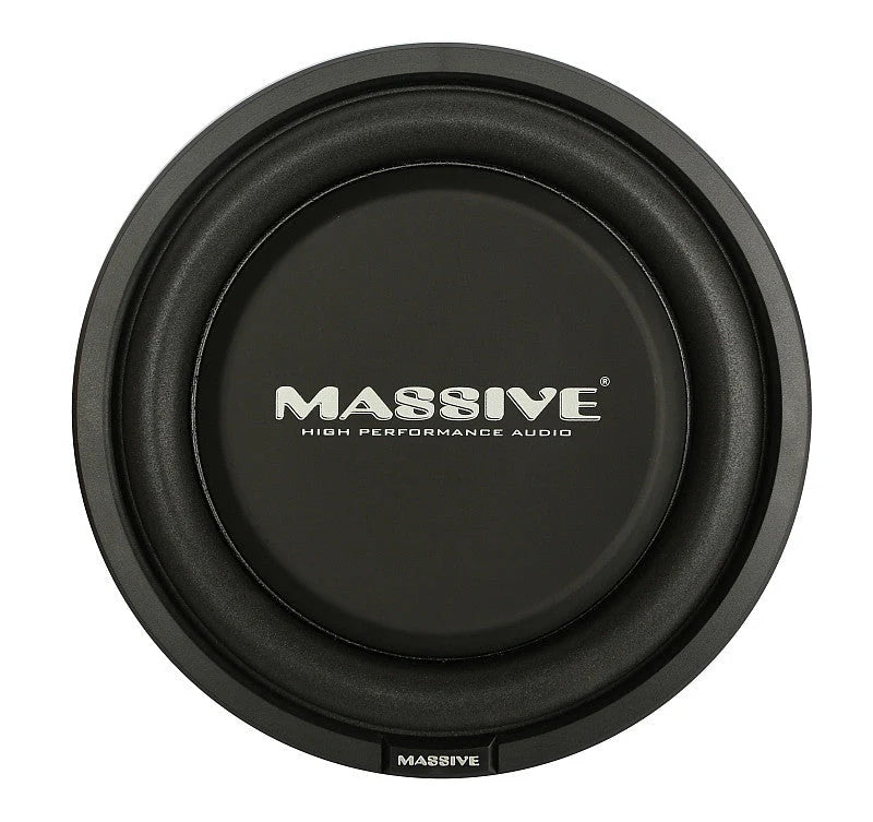 Massive Audio UFO10V2 10" 300W RMS Shallow Subwoofer DVC 4-Ohm