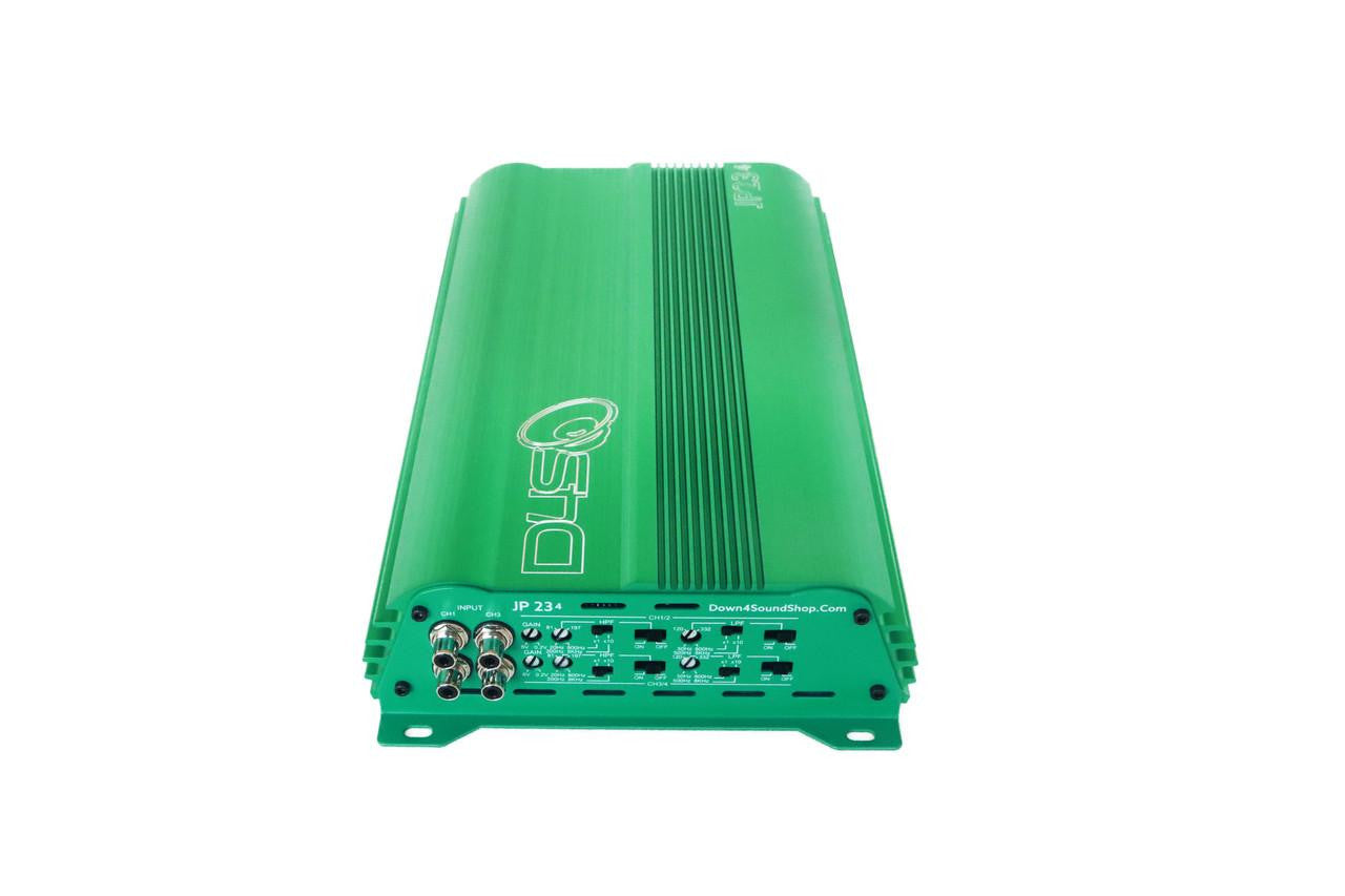 Down4Sound JP234 TEAL 2000W 4-Channel Amplifier