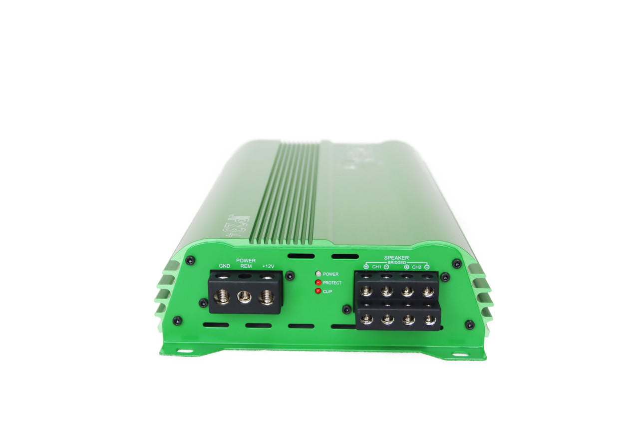 Down4Sound JP234 GREEN 2000W 4-Channel Amplifier