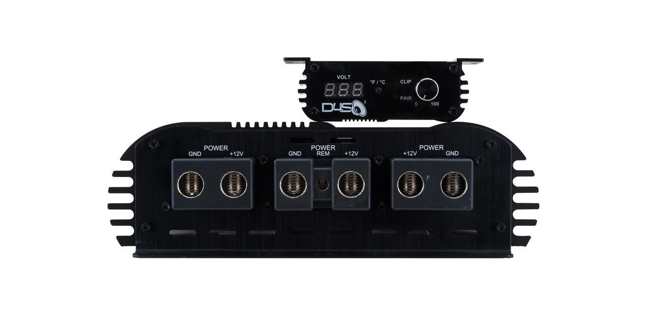 Down4Sound JP63 BLACK Class D 1-Channel Monoblock Car Amplifier 6300 W