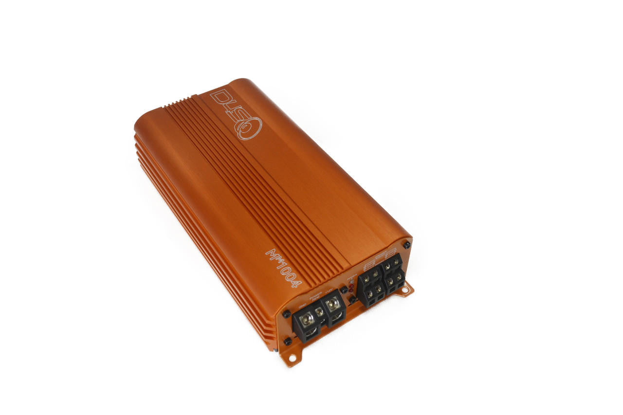 Down4Sound MM1004 MINI MAXX ORANGE 700W 4-Channel Mini Amplifier