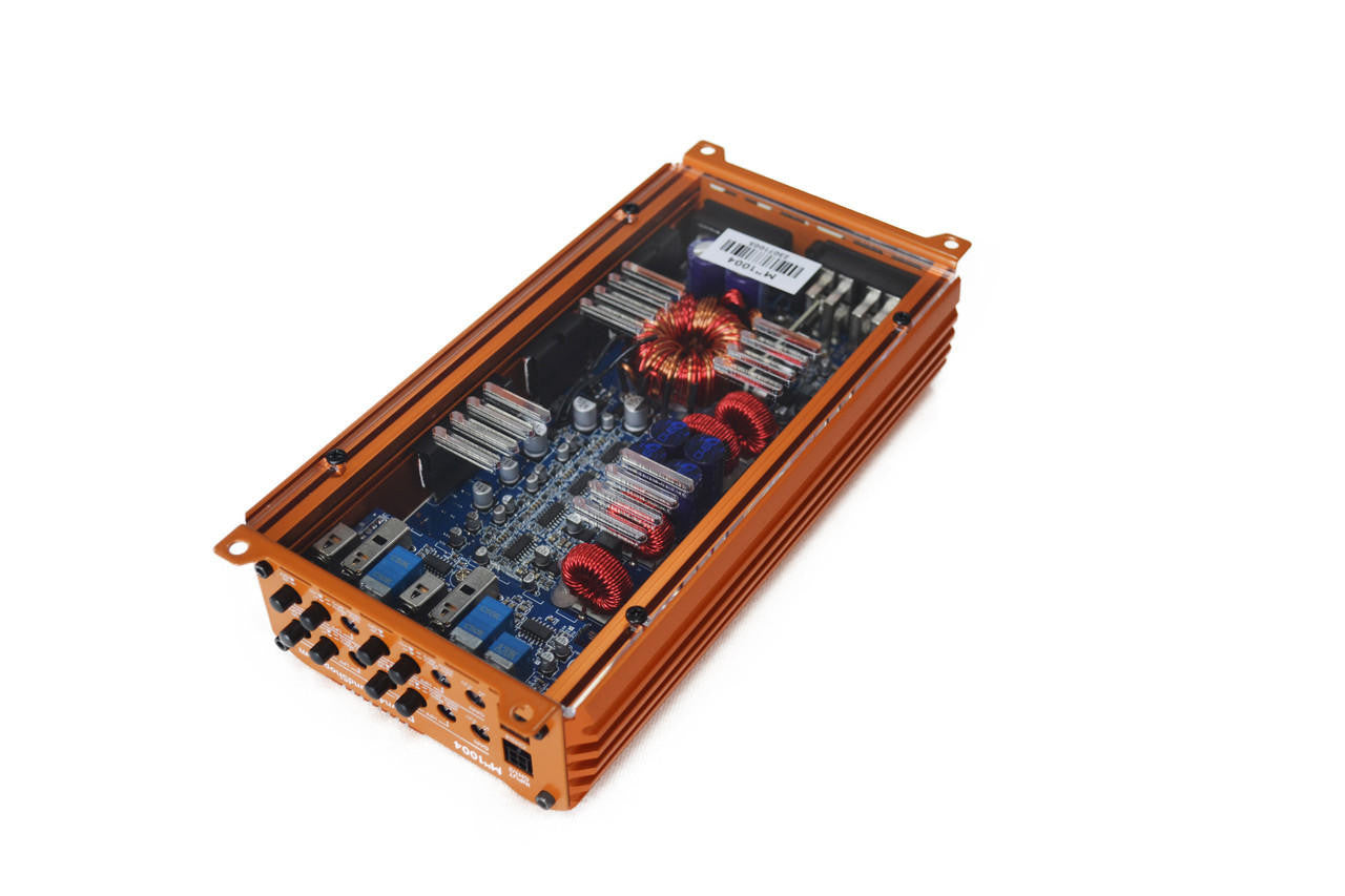 Down4Sound MM1004 MINI MAXX ORANGE 700W 4-Channel Mini Amplifier