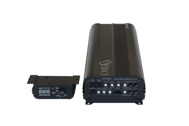 DOWN4SOUND MM1005 (MINI MAXX) - BLACK | 1100W RMS MINI 5 CH CAR AUDIO AMPLIFIER