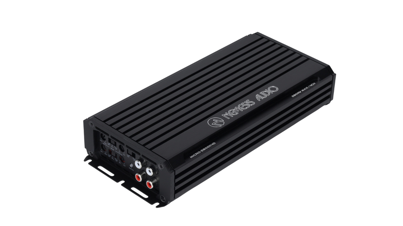 Nemesis Audio MICRO-2800X4D 1400W RMS Class D 4-Channel Micro Amplifier