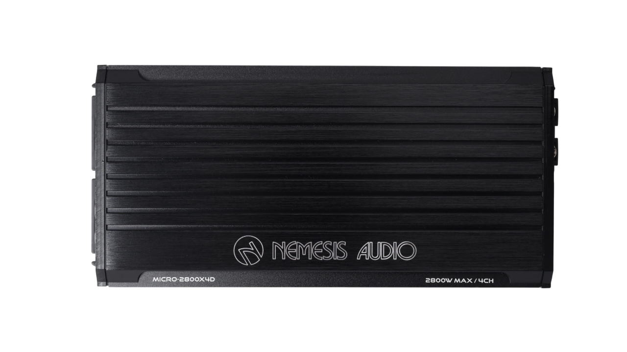 Nemesis Audio MICRO-2800X4D 1400W RMS Class D 4-Channel Micro Amplifier