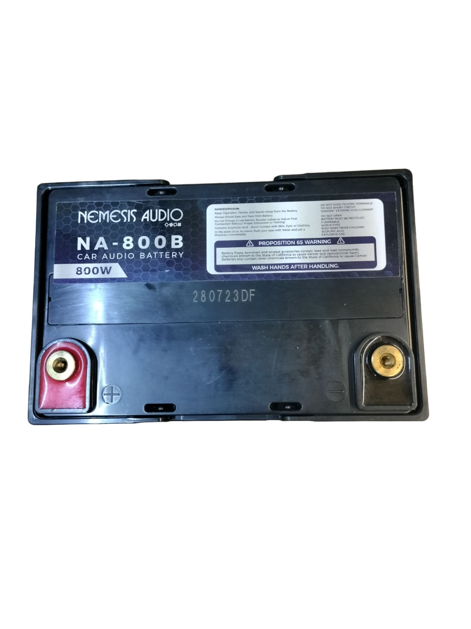 Nemesis Audio NA-800B 35AH 800 Watts AGM Power Cell 12-Volt Battery