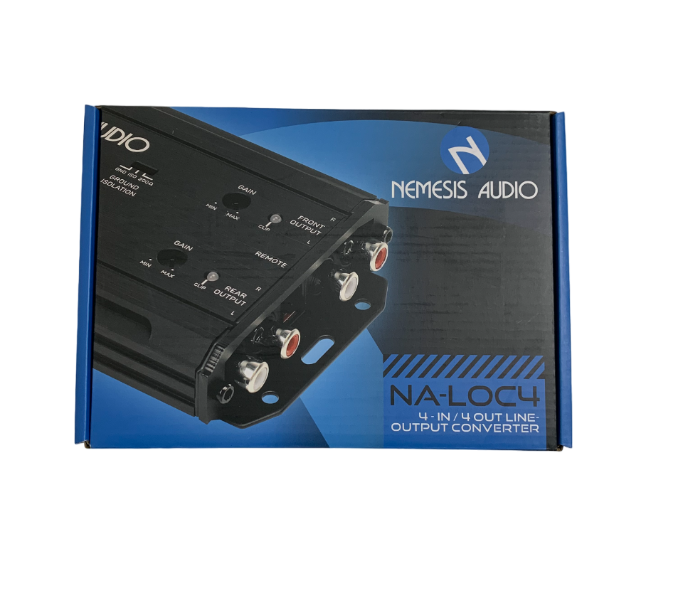 Nemesis Audio NA-LOC4 4-Channel Line Output Convertor