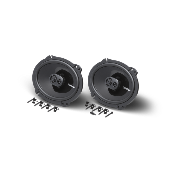 Rockford Fosgate Punch P1683 6"x8" 3-Way Coaxial Speakers (Pair)