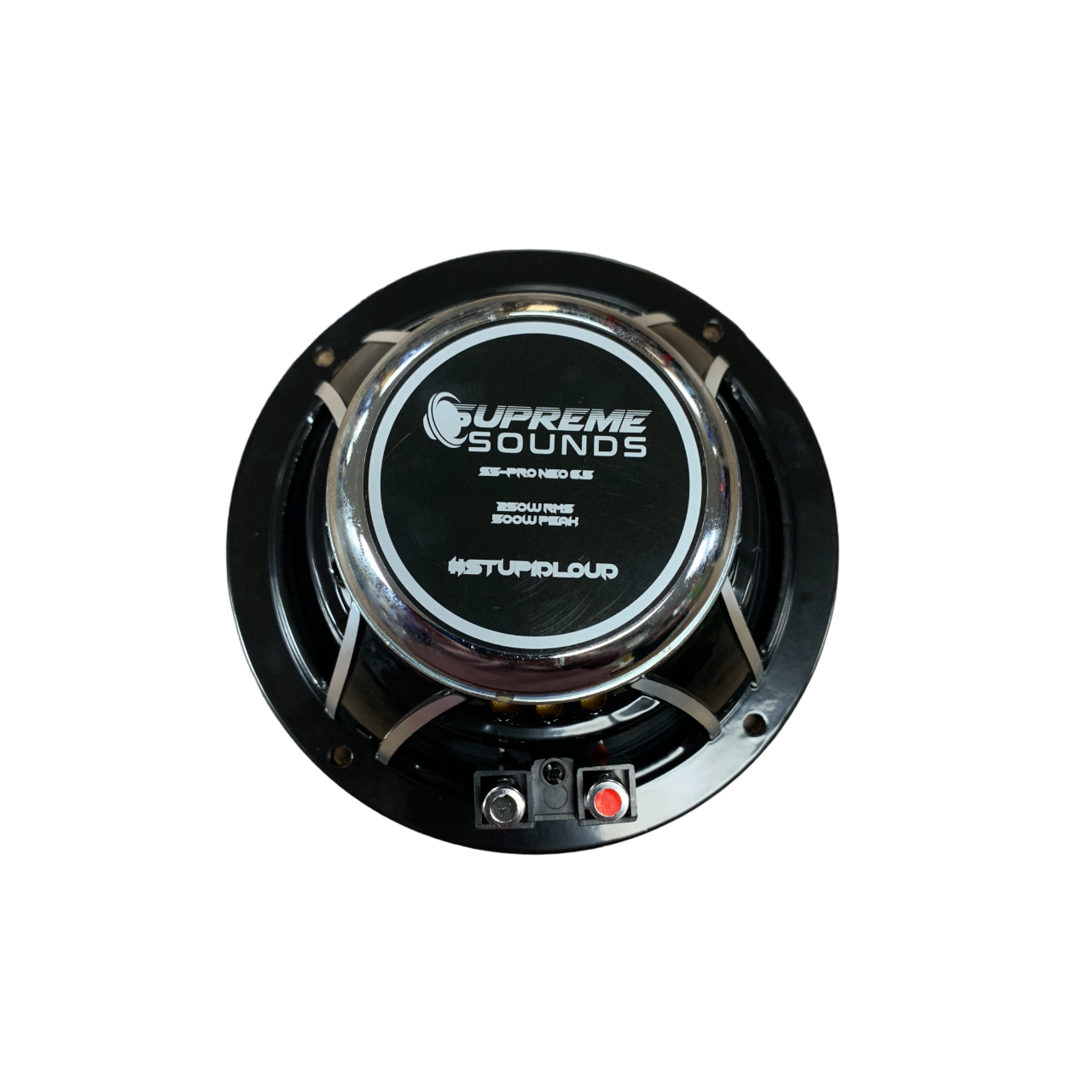 Supreme Sounds Pro Neo 6.5" 250W RMS Neo Midrange Speaker 4-Ohm (Single)