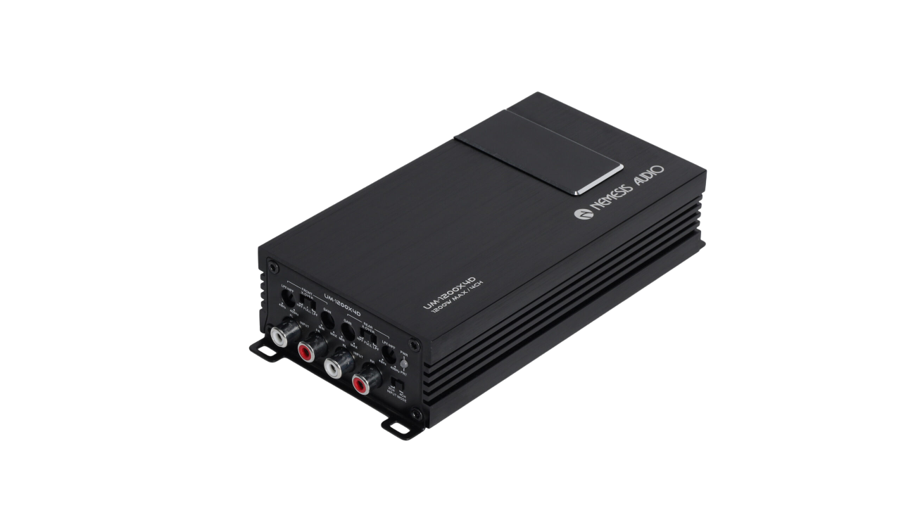 Nemesis Audio UM-1200X4D 600W RMS Class D 4-Channel Ultra Micro Amplifier