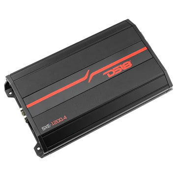 DS18 SXE-1200.4 Class A/B 4-Channel Full-Range Car Amplifier 60 X 4 RM